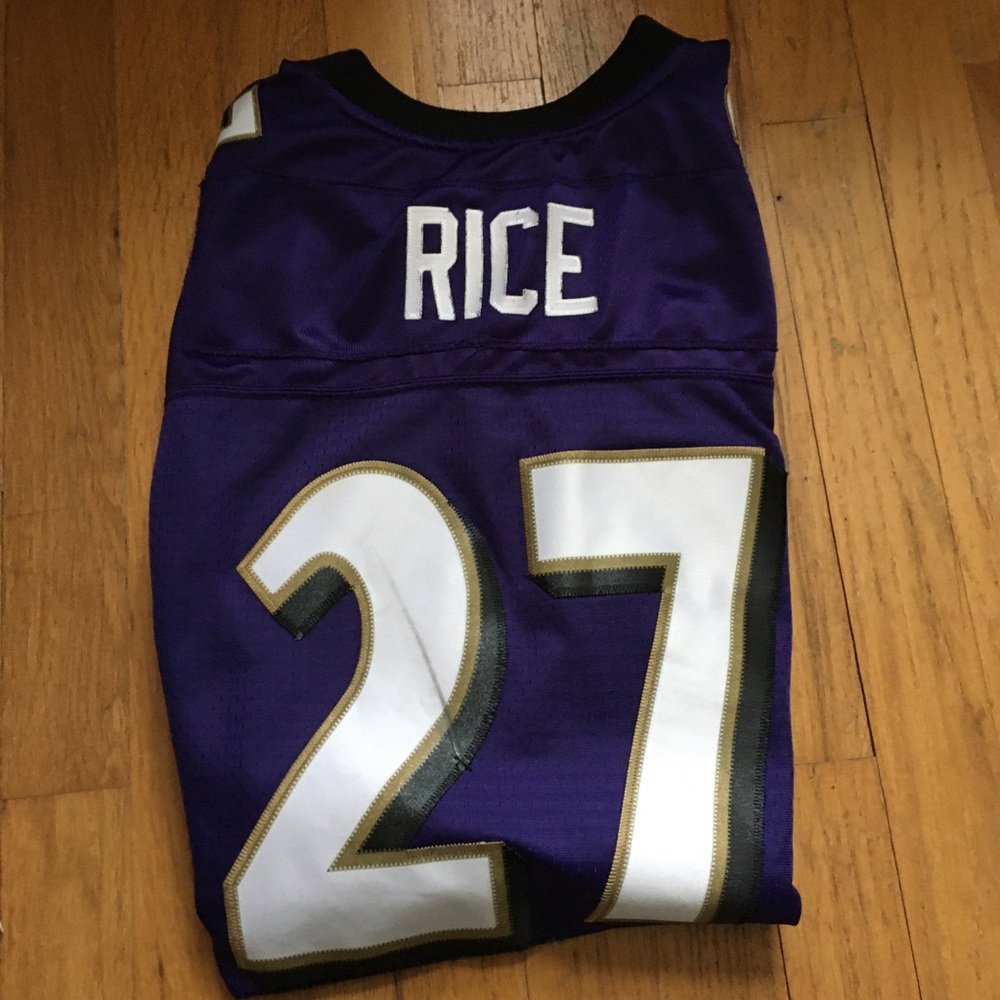 Ravens vantage Rice jersey